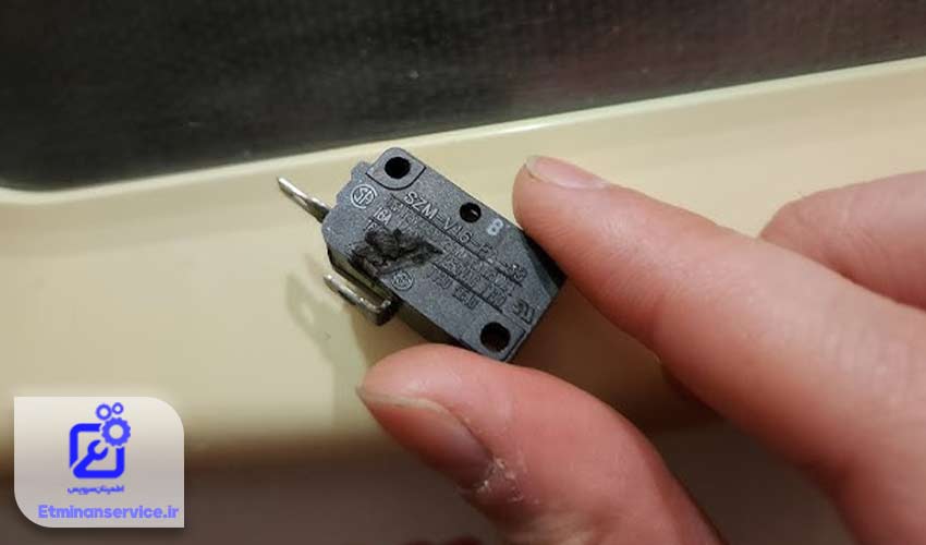 خرابی میکروسوئیچ درب