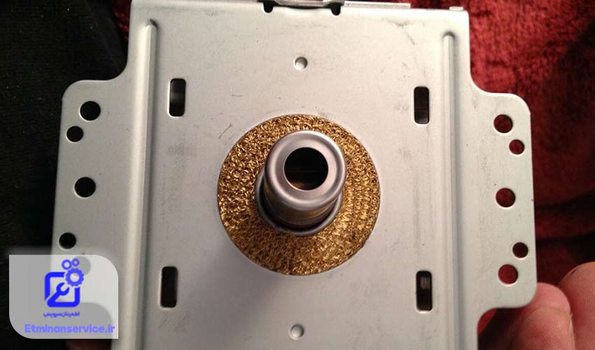 8. خرابی مگنترون مایکروفر