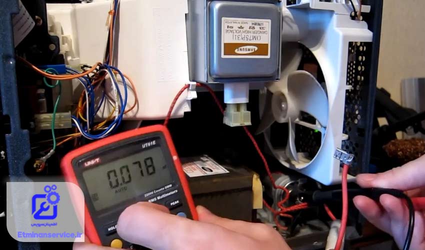 6. خرابی فن ماکروفر سامسونگ