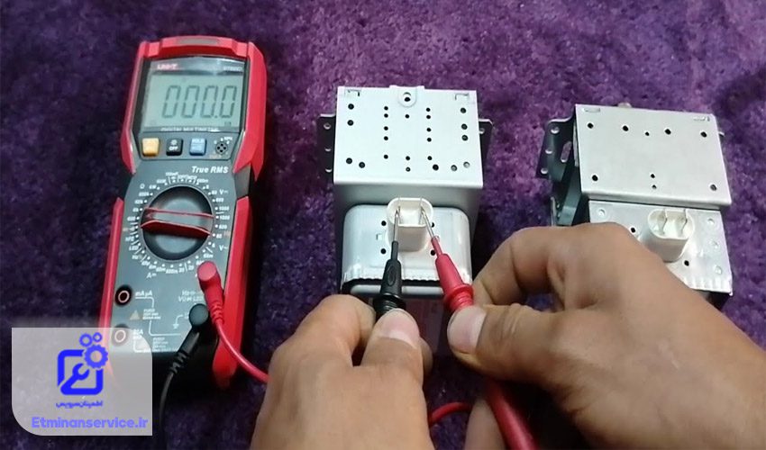 پخت ناقص غذا در ماکروفر به دلیل خرابی مگنترون
