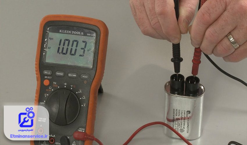 گرم نشدن غذا در ماکروفر شارپ به دلیل نقص در خازن