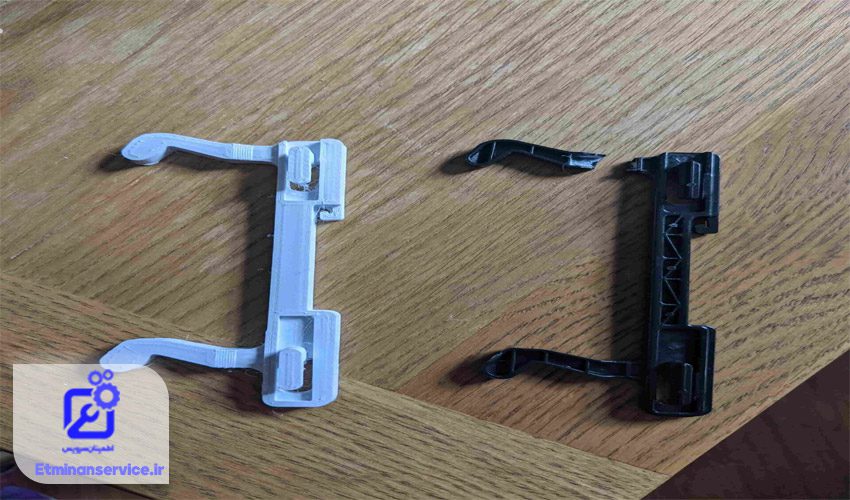 باز یا بسته نشدن درب مایکروویو گرنیه به دلیل آسیب دیدن یا شکستن قفل درب