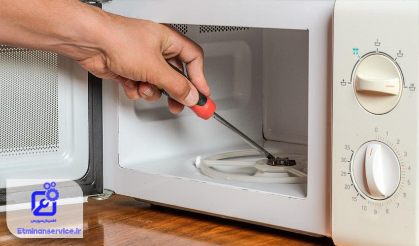 صدای زیاد یا غیرعادی ماکروفر تکا