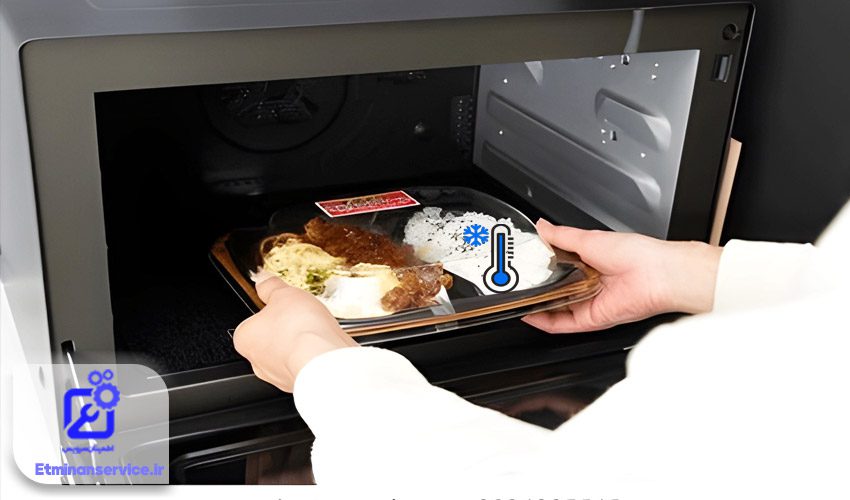 گرم نکردن غذا