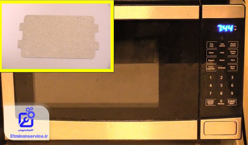 جرقه زدن داخل ماکروفر به دلیل خرابی فیلتر اشعه