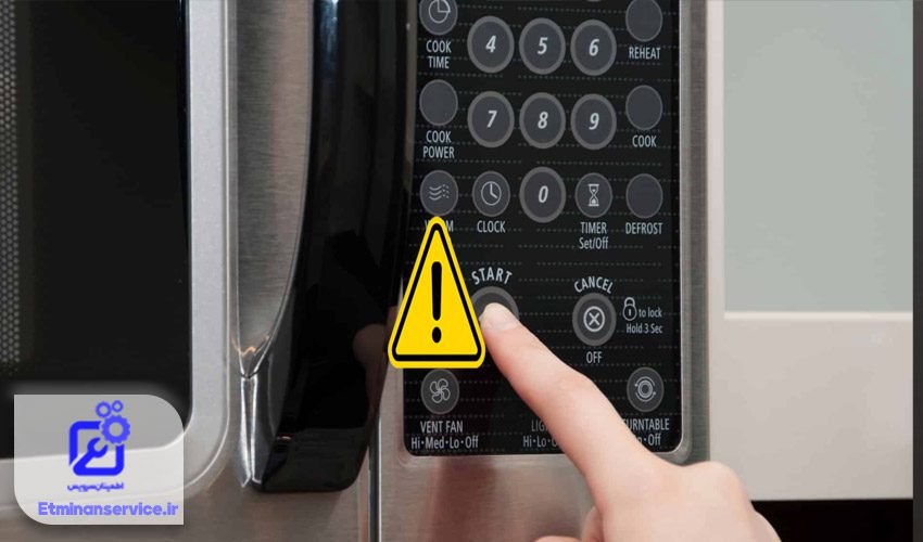 روشن نشدن ماکروفر تکا