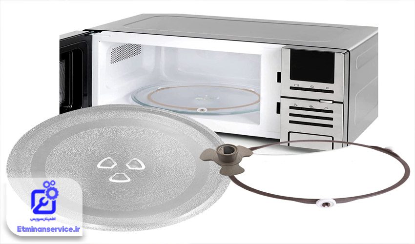 سینی مایکروفر نمی‌چرخد