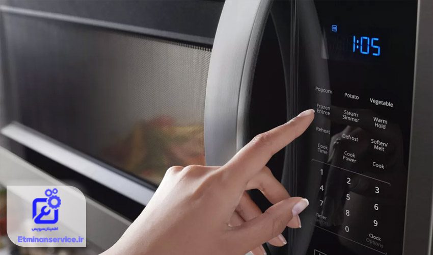 کلیدها یا صفحه لمسی مایکروفر از کار افتاده است