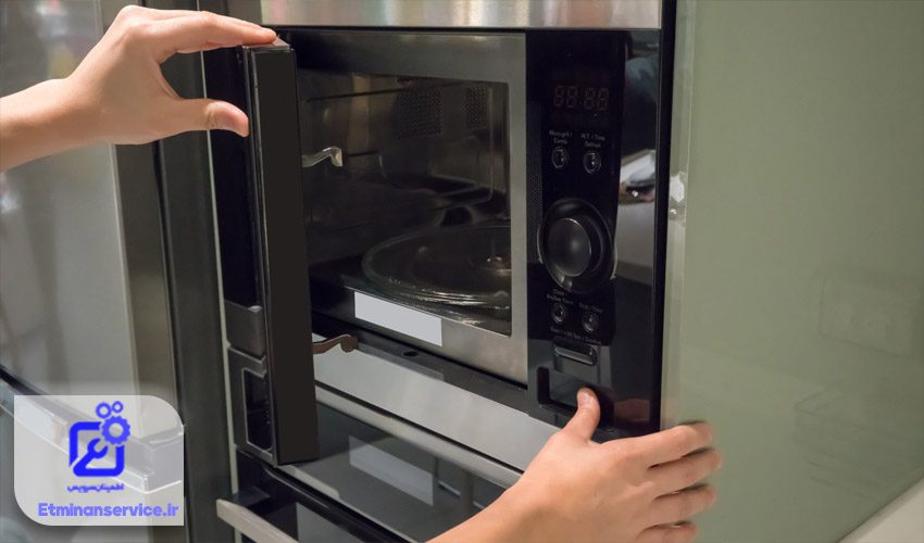 چرا درب ماکروفر بسته نمیشود؟