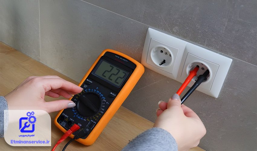 پایین بودن ولتاژ ورودی ماکروفر 