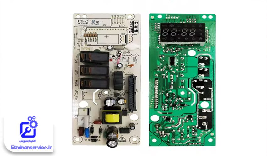 خرابی برد ماکروفر 