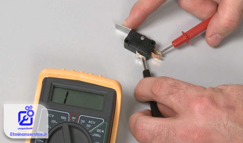 خرابی سنسور درب ماکروفر 