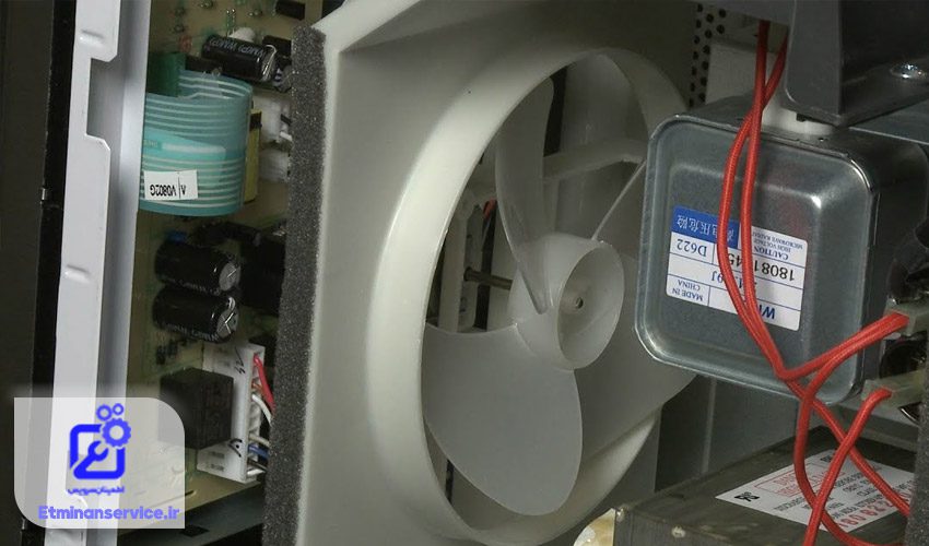 خراب شدن فن ماکروفر 