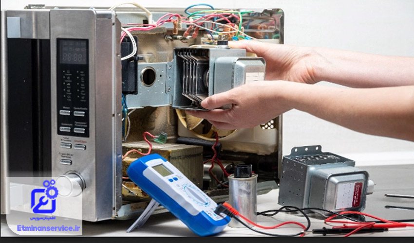 خرابی مگنترون ماکروفر 
