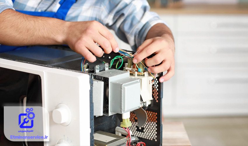 خراب شدن موتور 
ماکروفر 