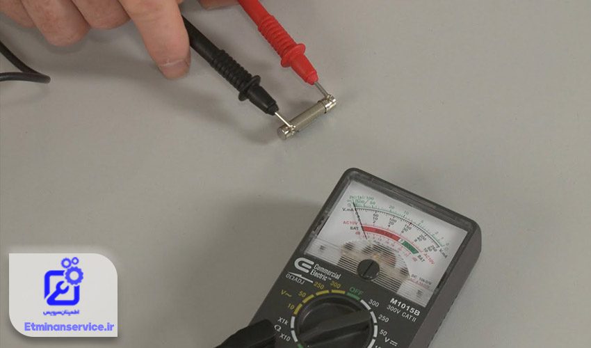 روشن نشدن ماکروفر به دلیل سوختن فیوز داخلی