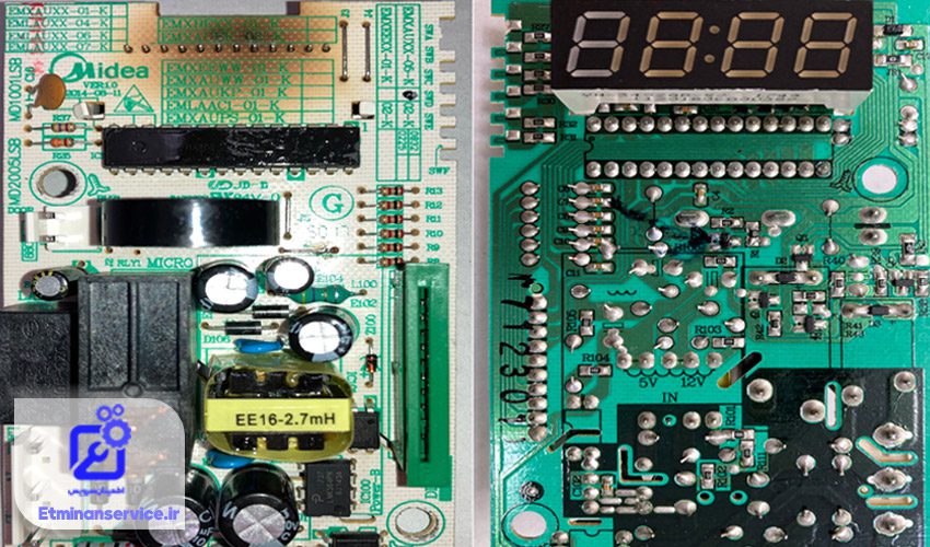 تعمیر و تعویض برد الکترونیکی مایکروویو