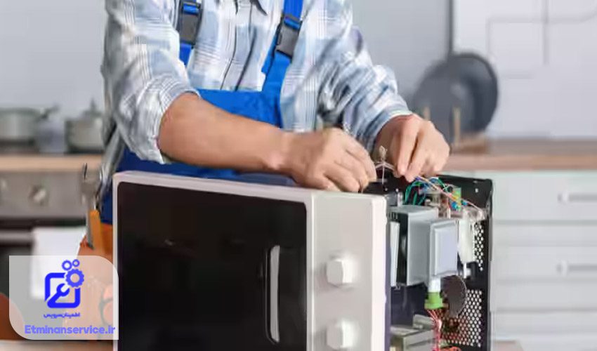 رفع اشکالات متداول مایکروفر 